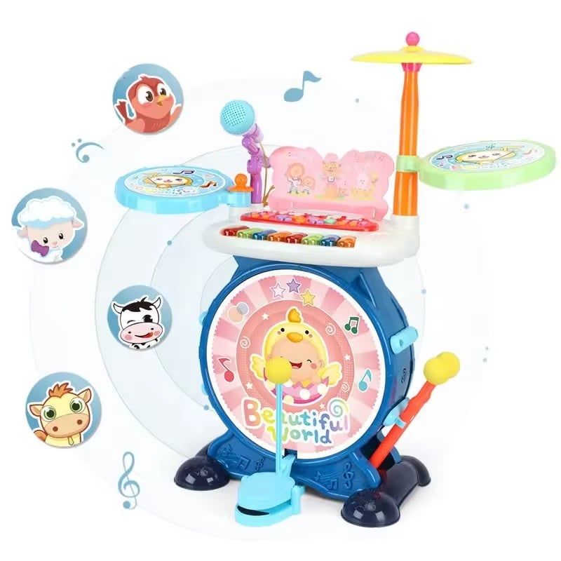 GENERICO - INSTRUMENTO BATERIA  PIANO MUSICAL JUGUETE