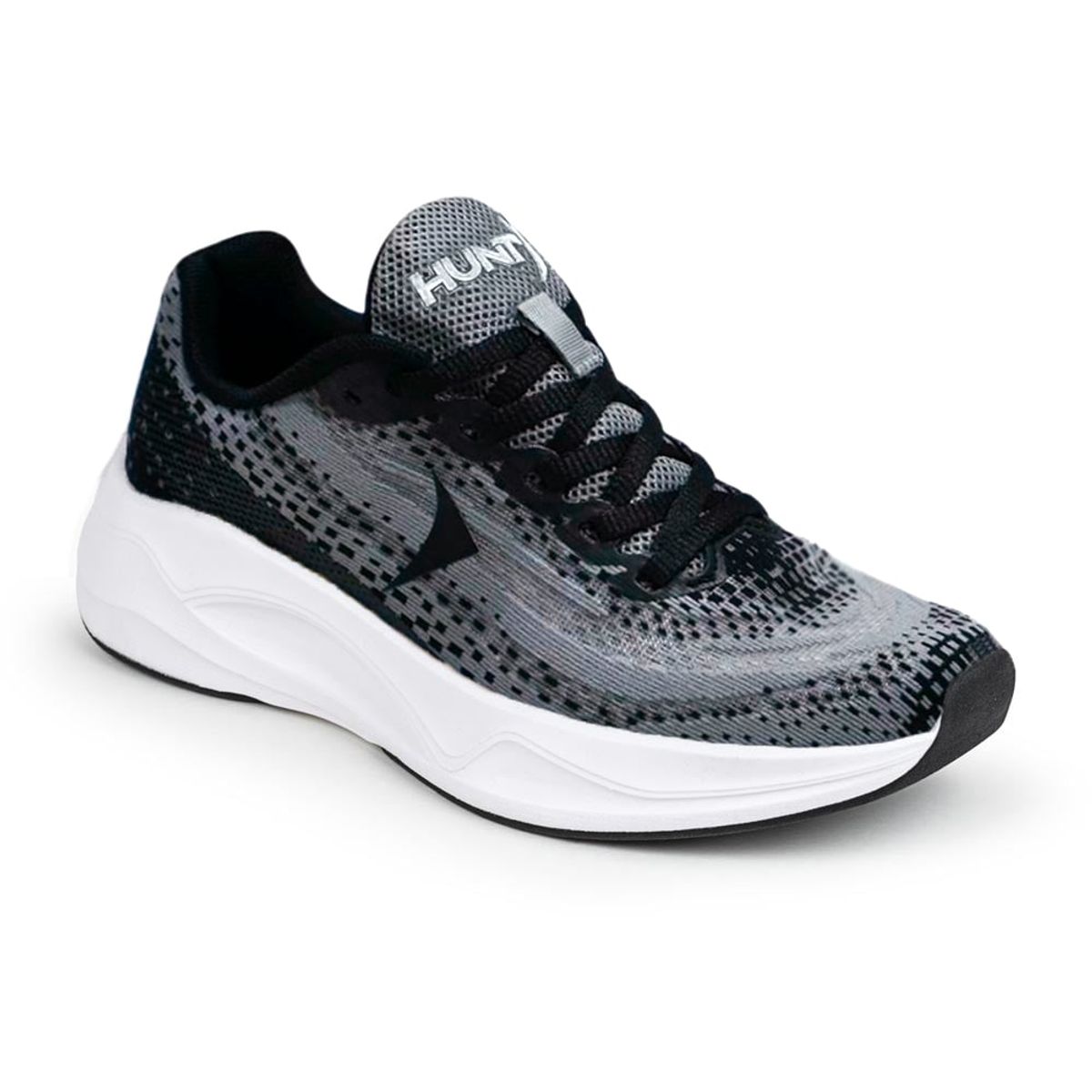 HUNT - Hunt Zapatilla Urbana para Mujer Trendy Negro 36