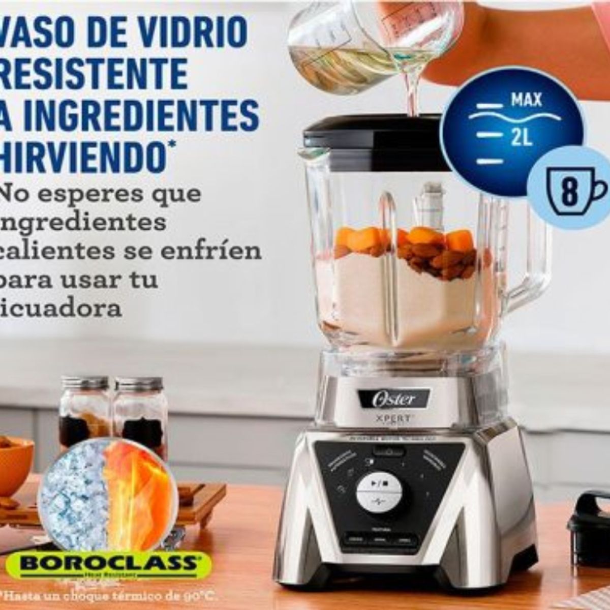 OSTER - Licuadora Expert con vaso blend`N GO – Oster BLST3B CPG 053