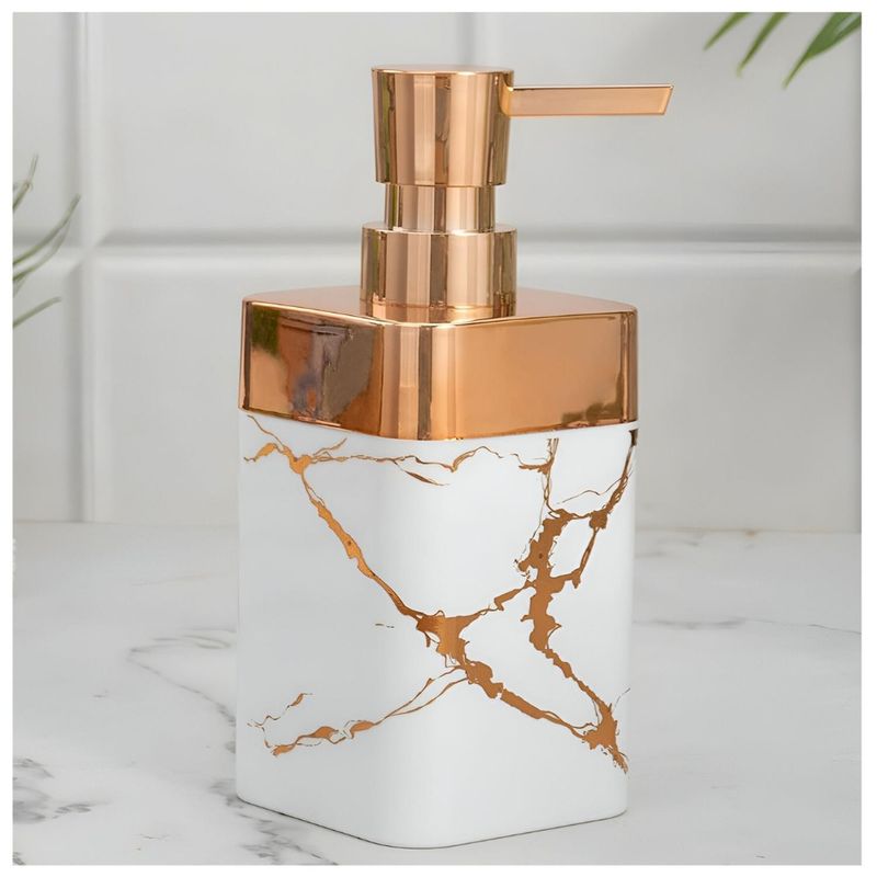MINARI - Dispensador de Jabón Líquido Accesorio de Baño Elegante BL D16