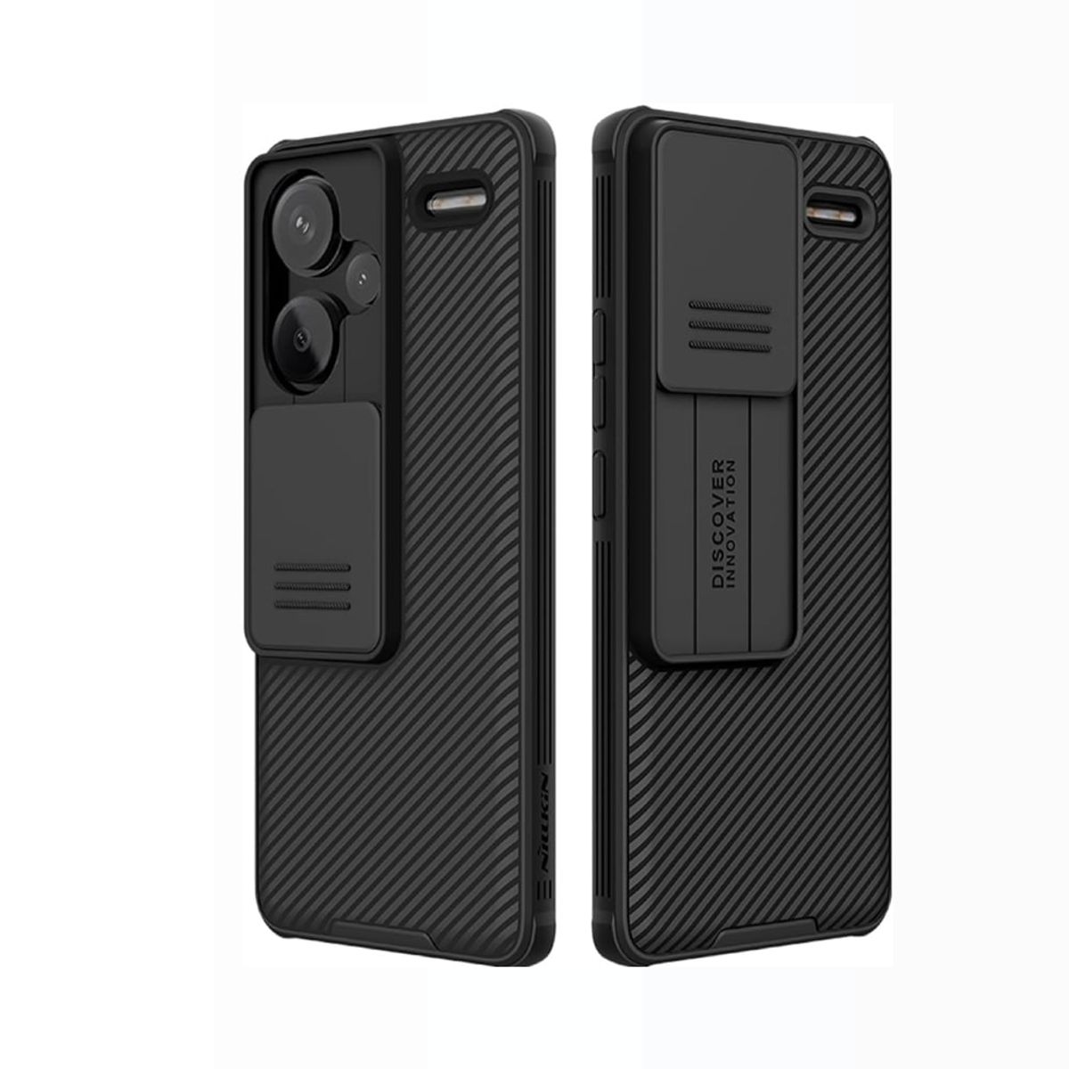 NILLKIN - Xiaomi Redmi Note 13 Pro Plus 5G Case Funda Nillkin Camshield - Negro.