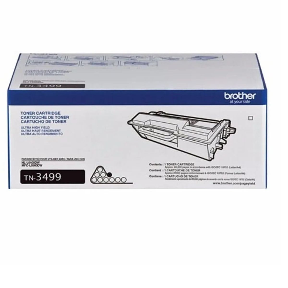 BROTHER - TONER BROTHER TN-3499 Para HL-L6400DW MFC-L6900DW- NEGRO