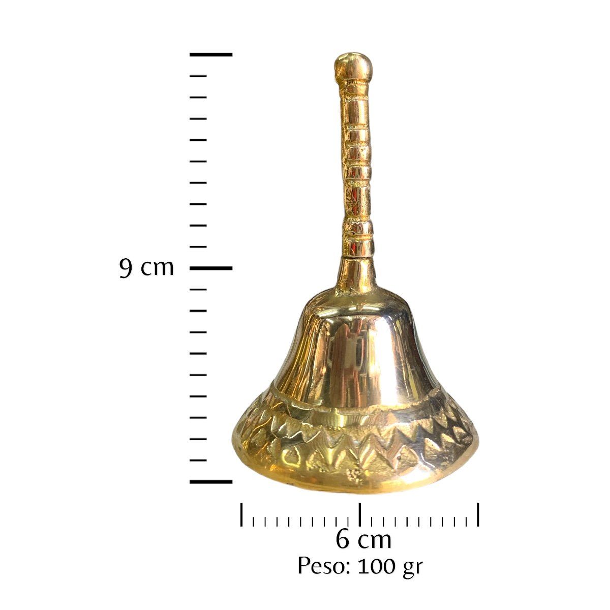 MFAP BRONCERIA Y ANTIGUEDADES - Campana de palito coquitos