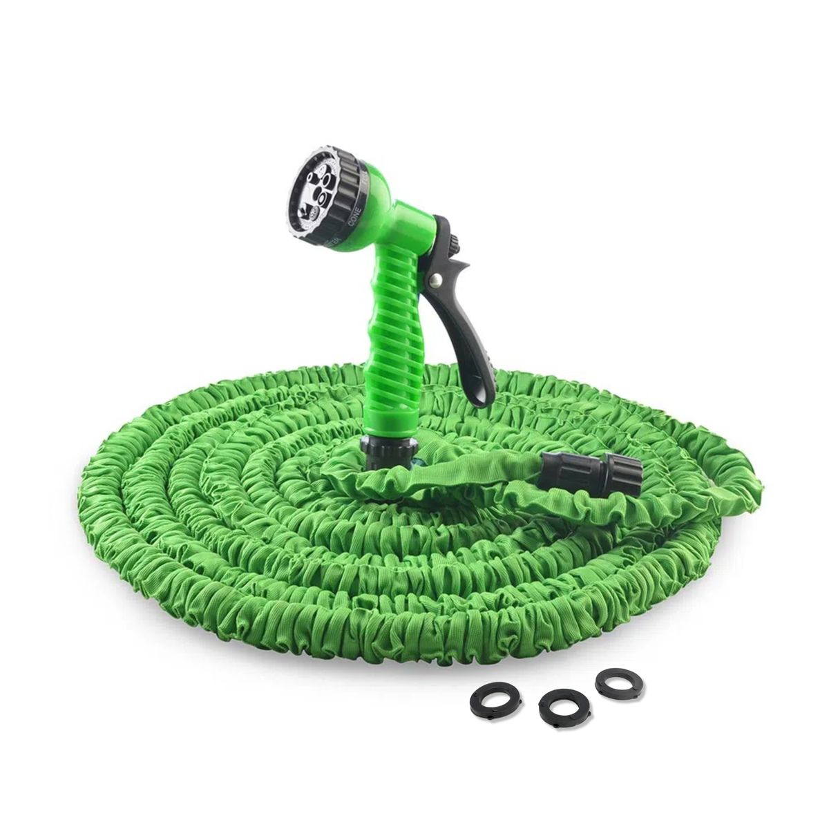 C&A - Manguera expandible 15m con pistola para riego C&A