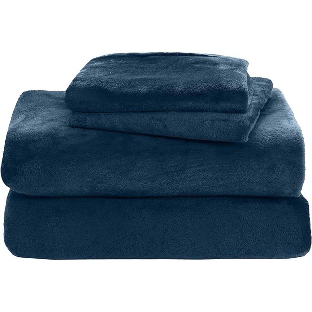 GENERICO - Juego de sábanas en felpa de 3 piezas lujosamente suave