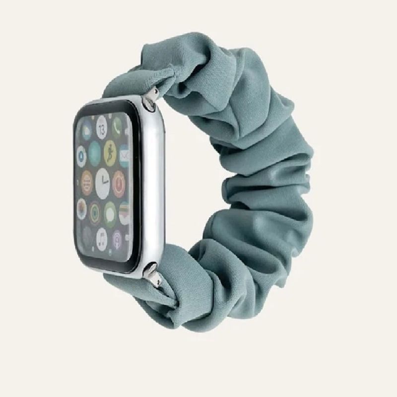 GENERICO - CORREA COLET LISA PARA APPLEATCH DE 42-44-45-49MM CELESTE