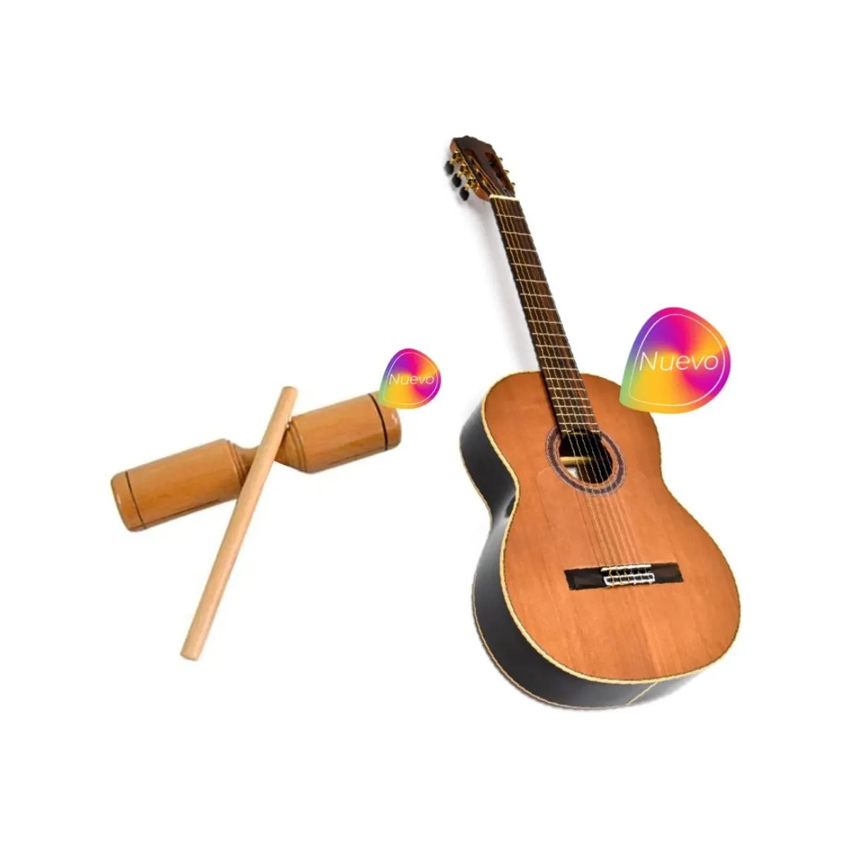 GENERICO - Set Musical Guitarra Pequeña + Toc Toc