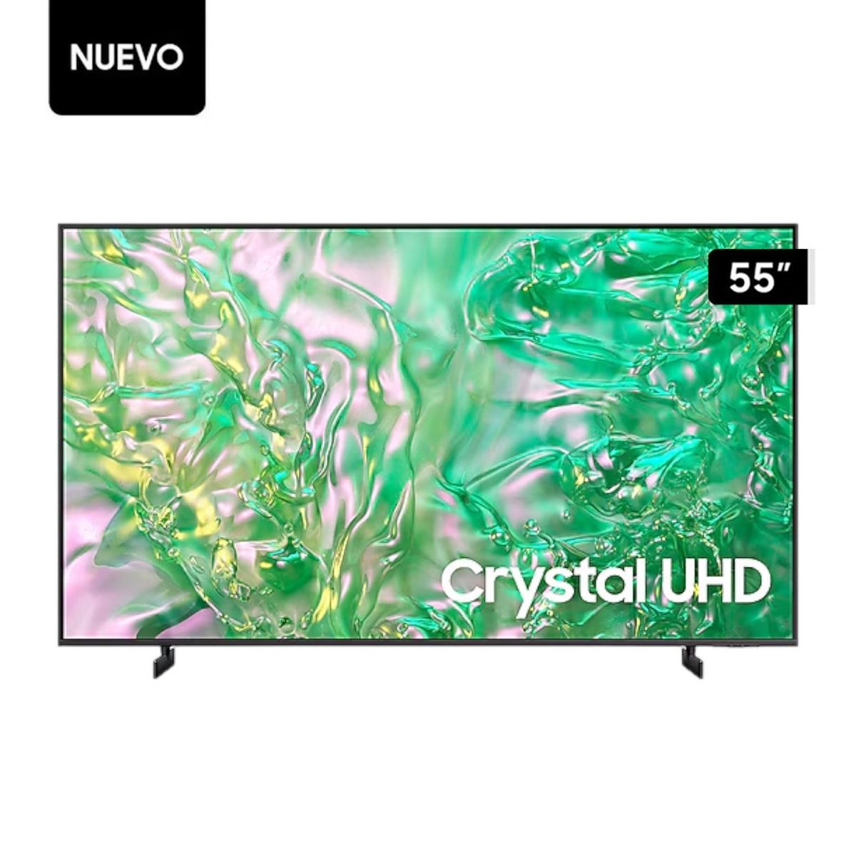 SAMSUNG - Televisor Samsung 55 UHD Crystal 4K Tizen OS Smart TV UN55DU8000.