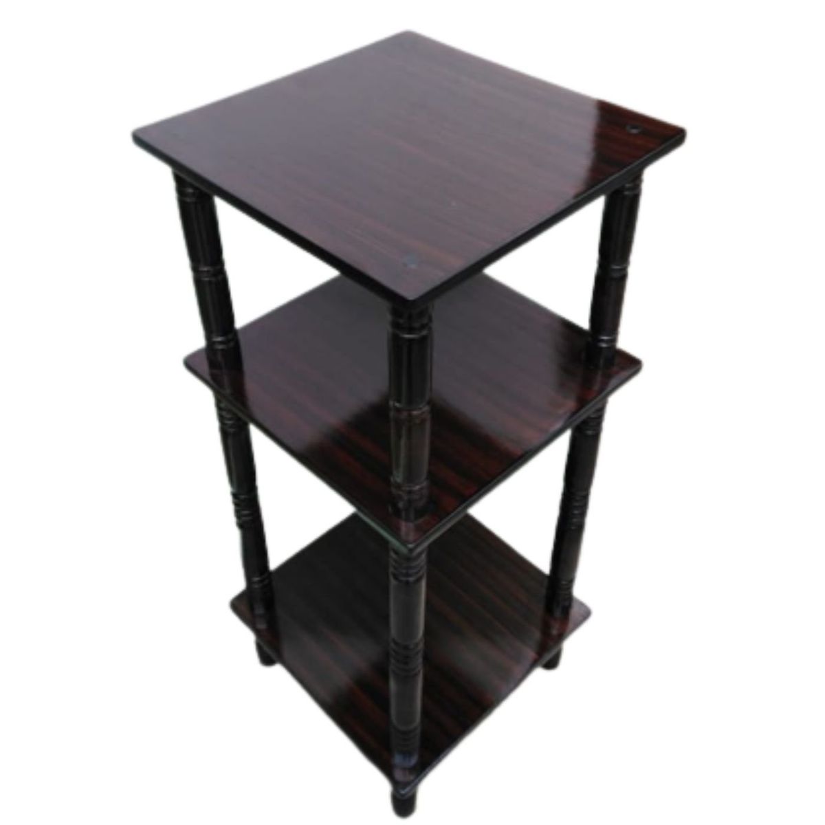 GENERICO - Mesa Esquinero Tunner En Madera Tonillo Marron