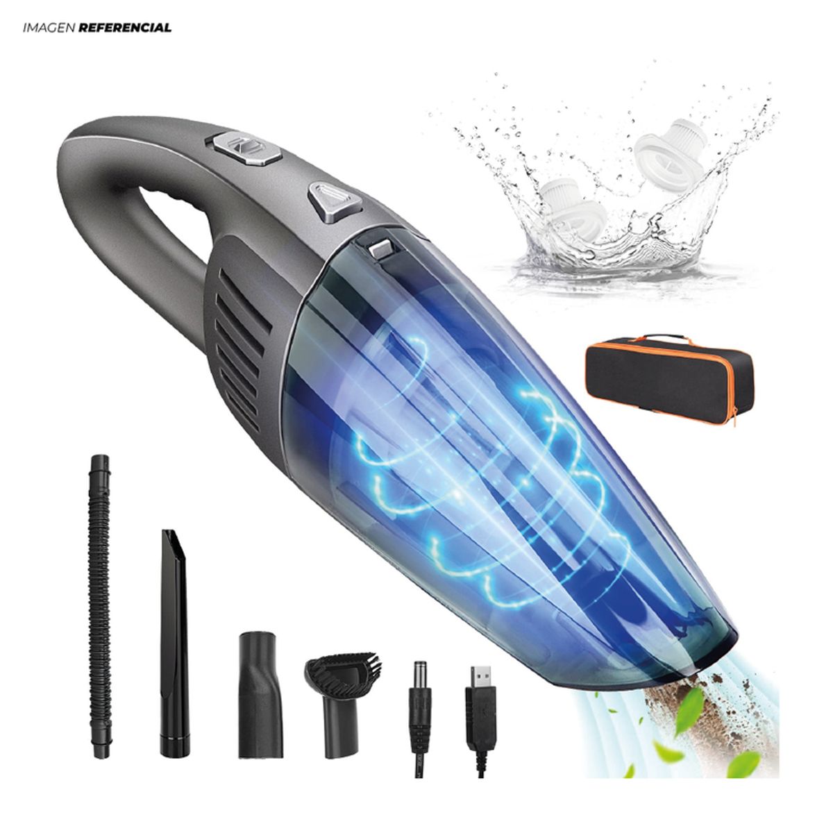 GENERICO - Aspiradora de Mano Inalámbrica para Automóvíl
