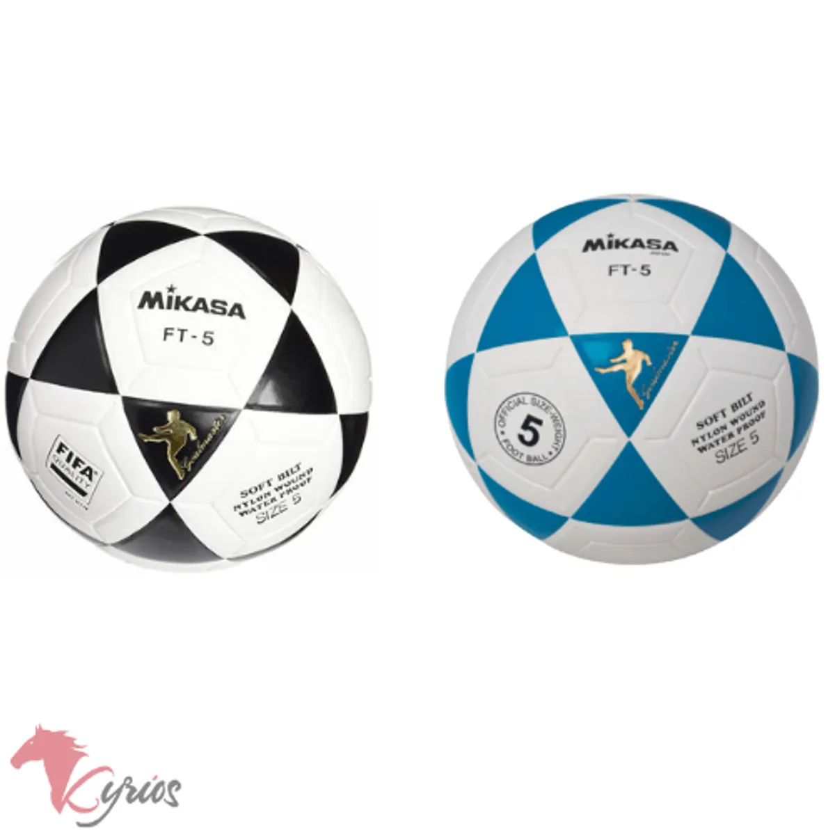 GENERICO - Pelota Mikasa Futbol FT-5  - Multicolor