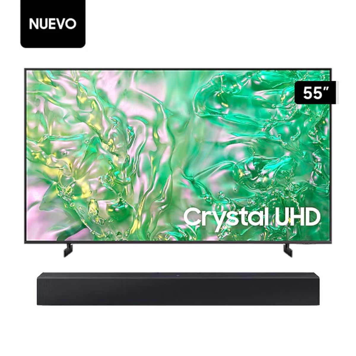 SAMSUNG - Televisor Samsung 55 UHD Crystal 4K Tizen OS Smart TV UN55DU8000
