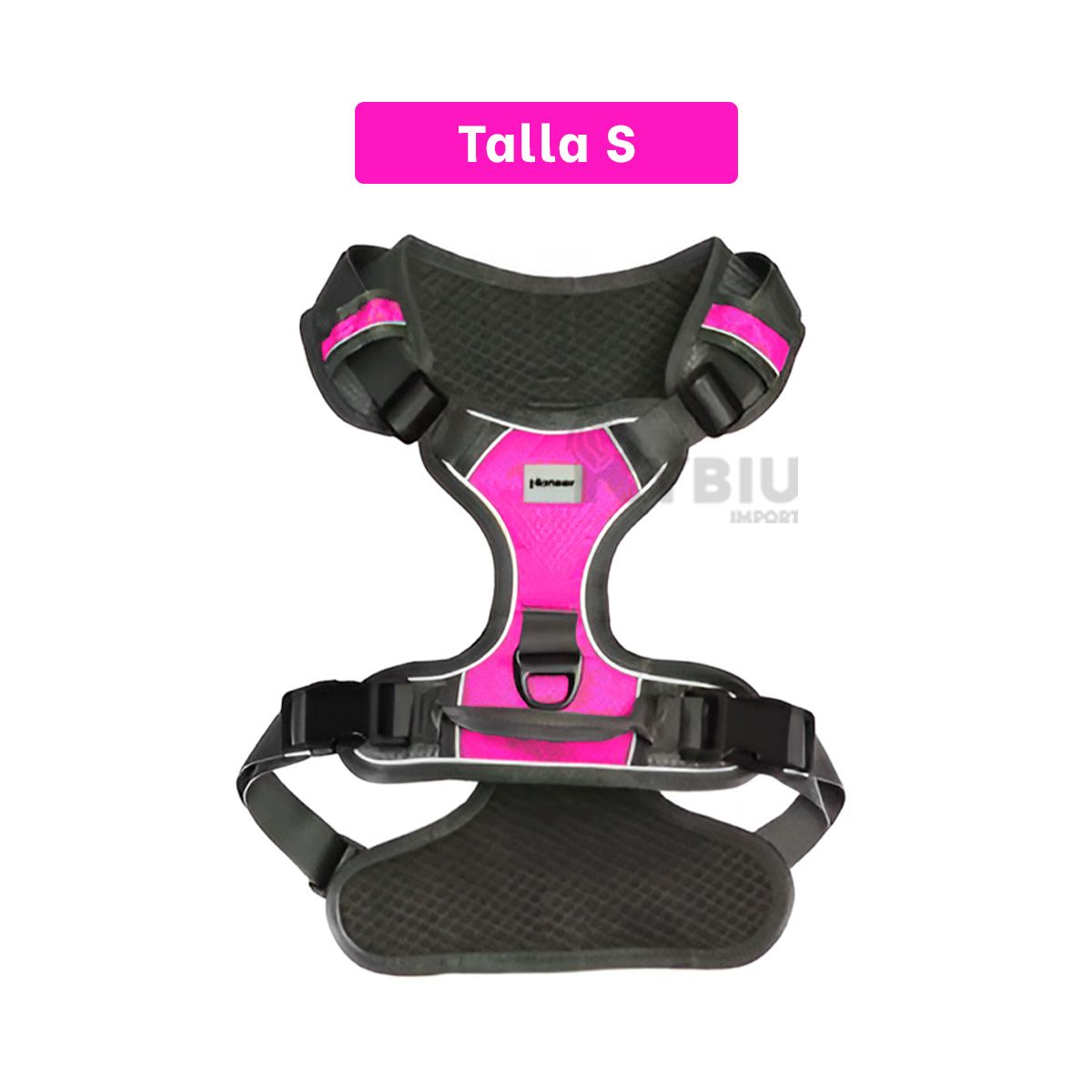 RYBIU IMPORT - Pechera Versatil para Mascotas Fucsia Talla S Y+Agendita