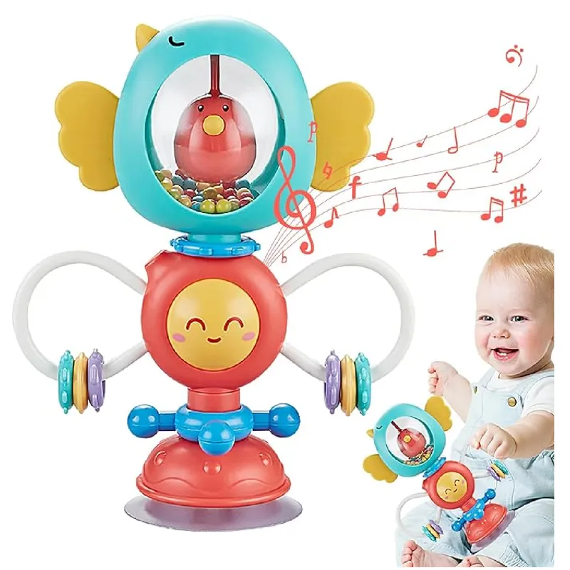 GENERICO - Juguetes De Desarrollo Sonaja Pollito de Mesa para Bebe