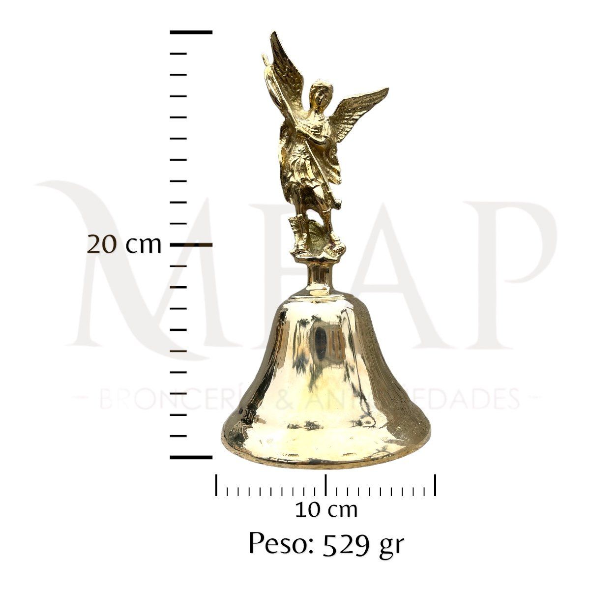 MFAP BRONCERIA Y ANTIGUEDADES - Campana de Arcangel Miguel
