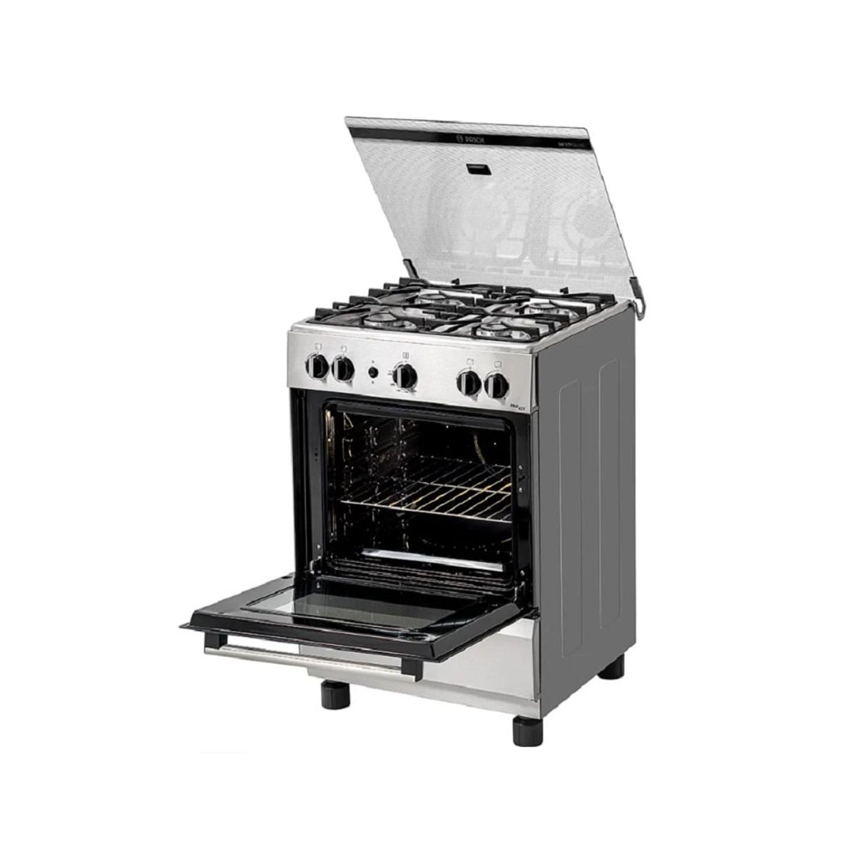 BOSCH - Cocina Bosch PRO425 MAX a Gas de Pie 24" 4 Hornillas Acero Inoxidable