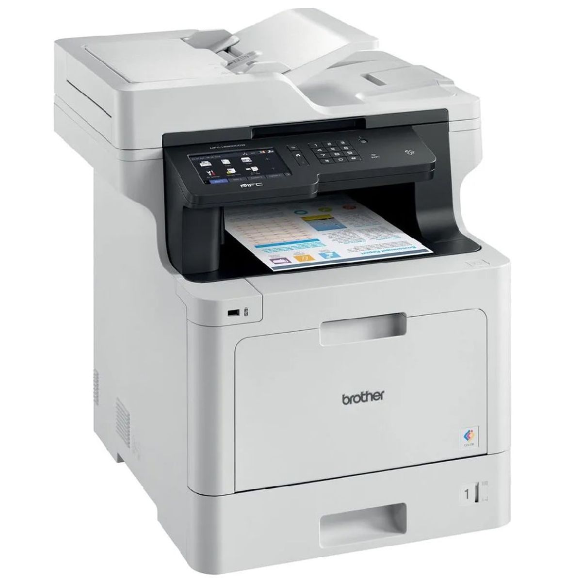 BROTHER - Impresora Láser Brother Multifuncional MFC-L8900CDW Wifi-Usb-Ethernet-Color