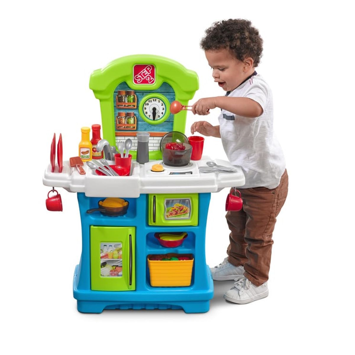 STEP 2 - Cocina Infantil Pequeños Cocineros STEP2 con accesorios