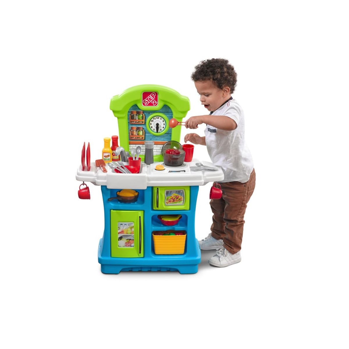 STEP 2 - Cocina Infantil Pequeños Cocineros STEP2 con accesorios