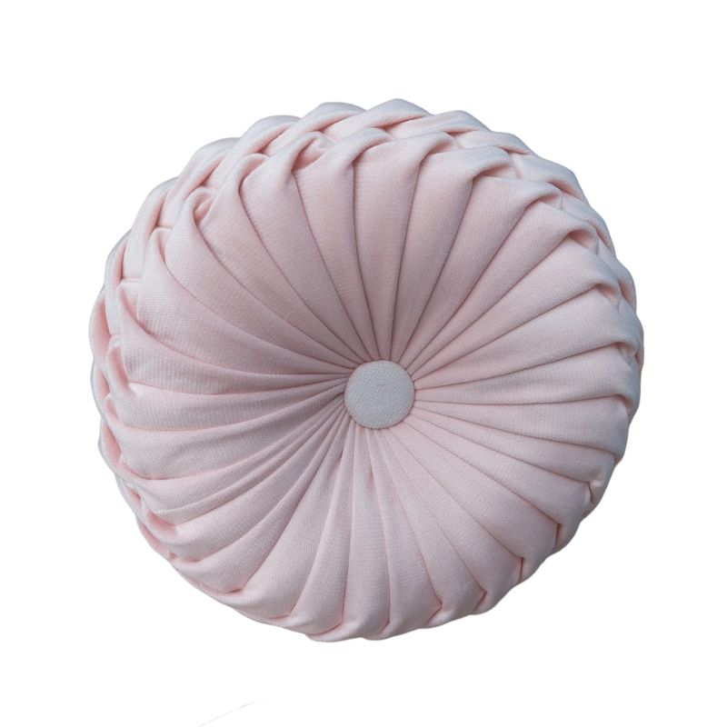 GENERICO - Cojín Decorativo Zenith Redondo Rosado Bebé