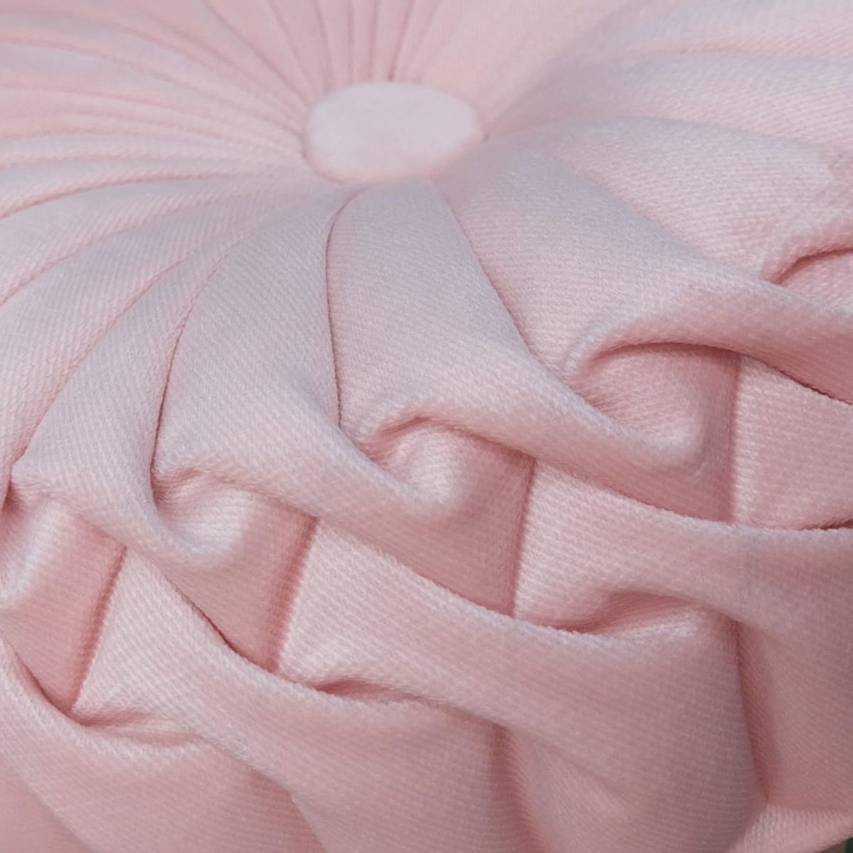 GENERICO - Cojín Decorativo Zenith Redondo Rosado Bebé