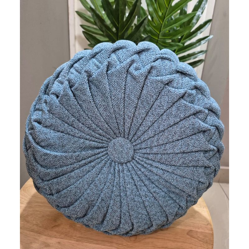 GENERICO - Cojín Decorativo Zenith Redondo Tejido