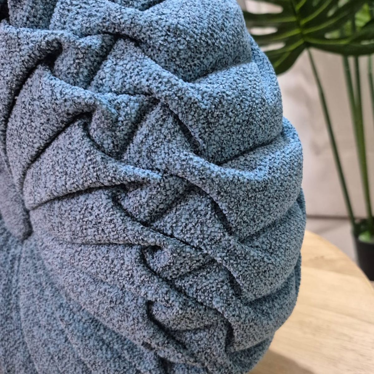 GENERICO - Cojín Decorativo Zenith Redondo Tejido