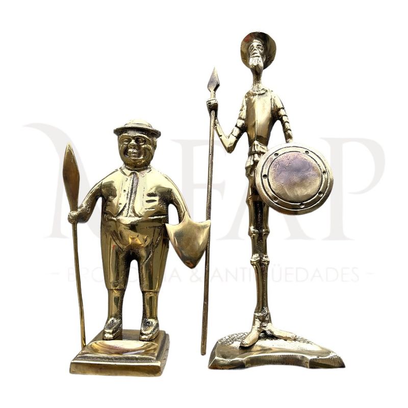 MFAP BRONCERIA Y ANTIGUEDADES - Quijote y Sancho Aventura eterna