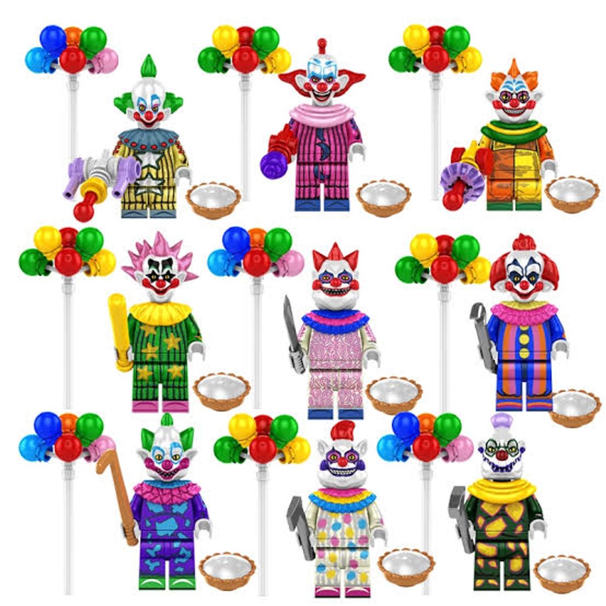 GENERICO - Halloween película de terror Killer Klowns