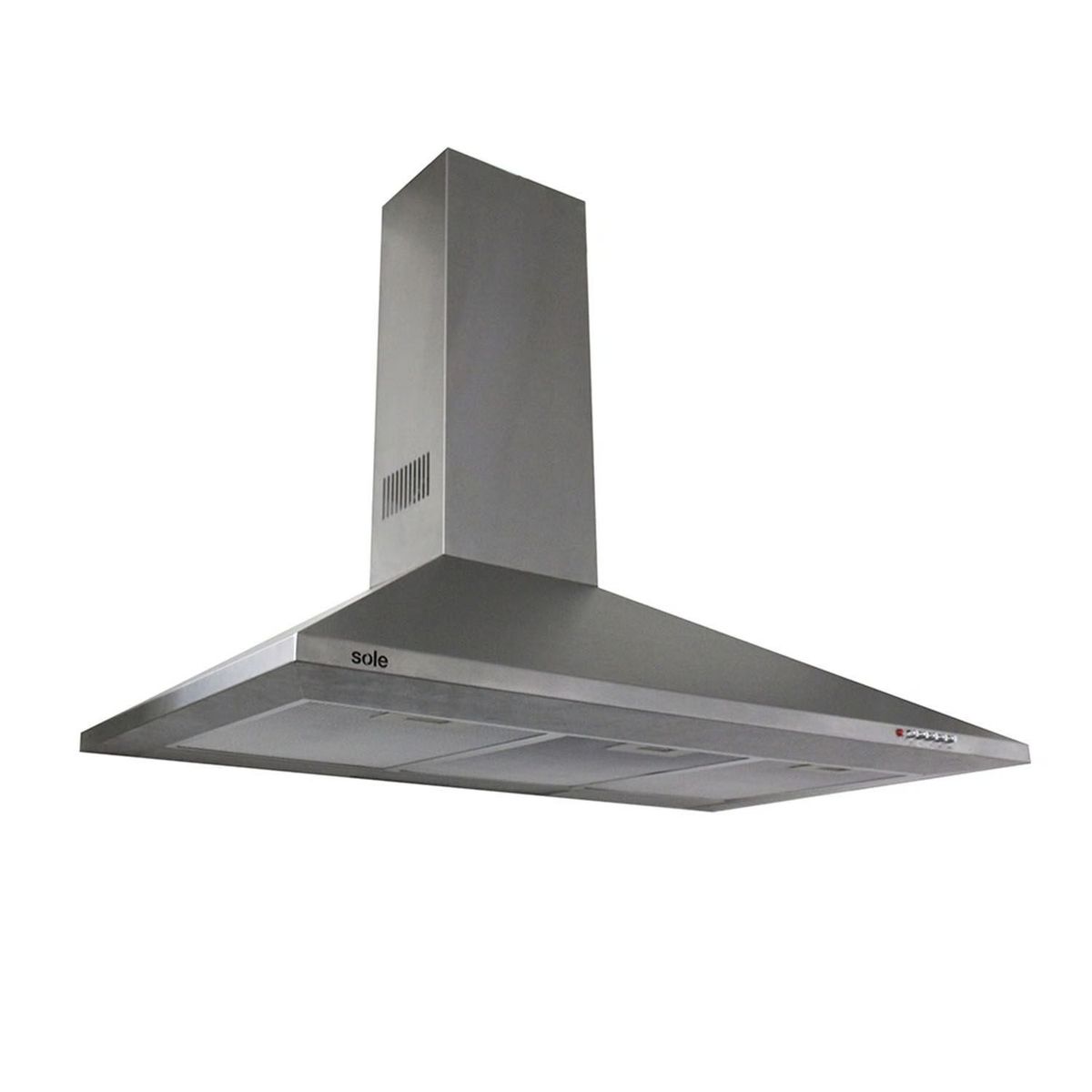SOLE - Campana Decorativa Prisma 90 Cm En Acero Inox