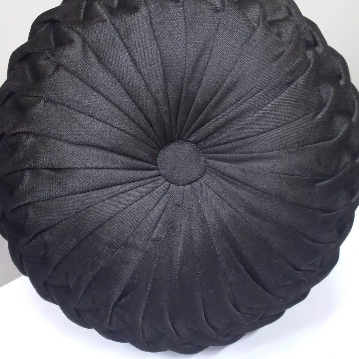 GENERICO - Cojín Decorativo Zenith Redondo Negro