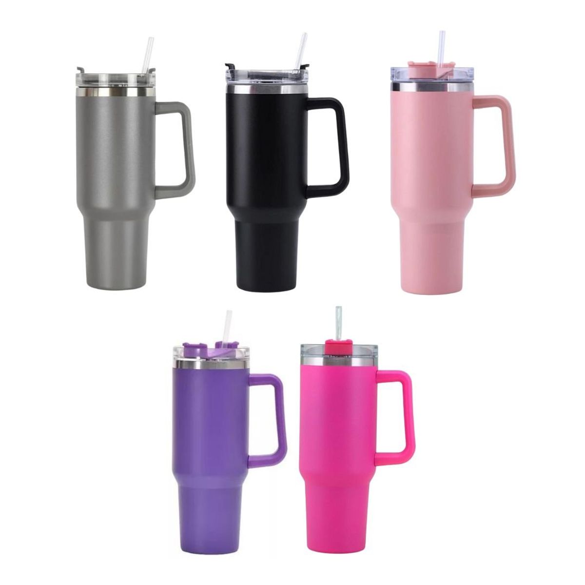 IMPORTADO MC - Termo Personal Toma Todo Capacidad 1 Lt Color Fucsia