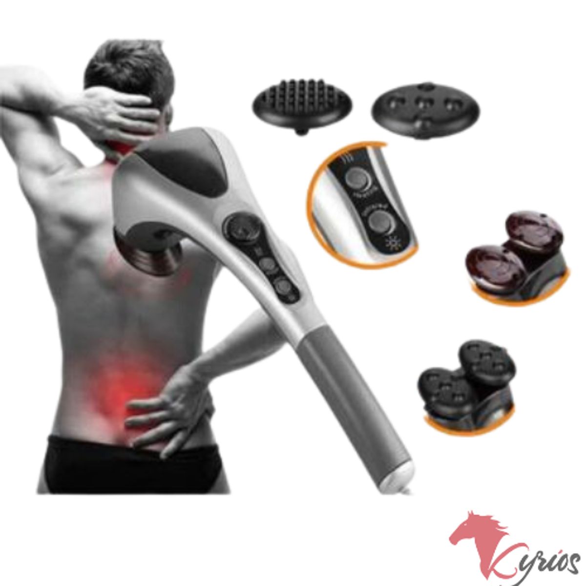 GENERICO - Masajeador Profesional Potente Infrarrojo Eléctrico