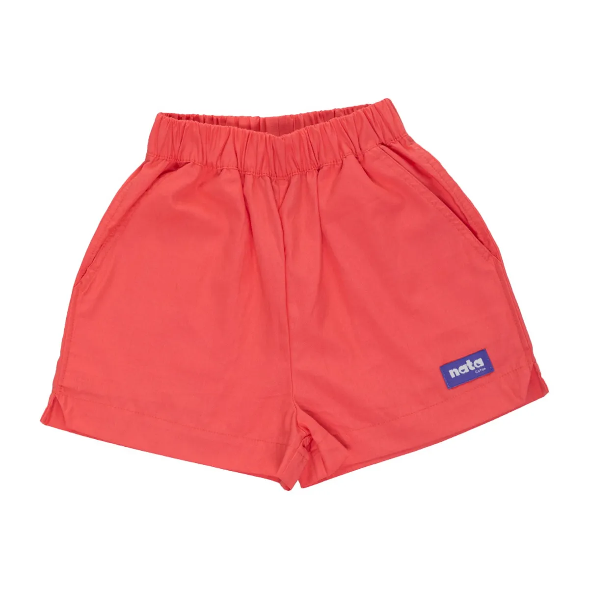 NATA COTON - SHORT BOLSILLOS CORAL