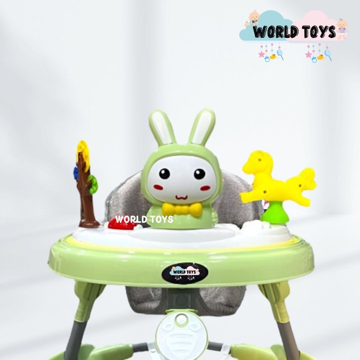 BABY - Andador Plegable «BUNNY KAWAII» Edición Limitada Green