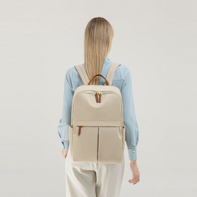 OEM - Mochila Alicent con portalaptop hasta 15.6″  Beige