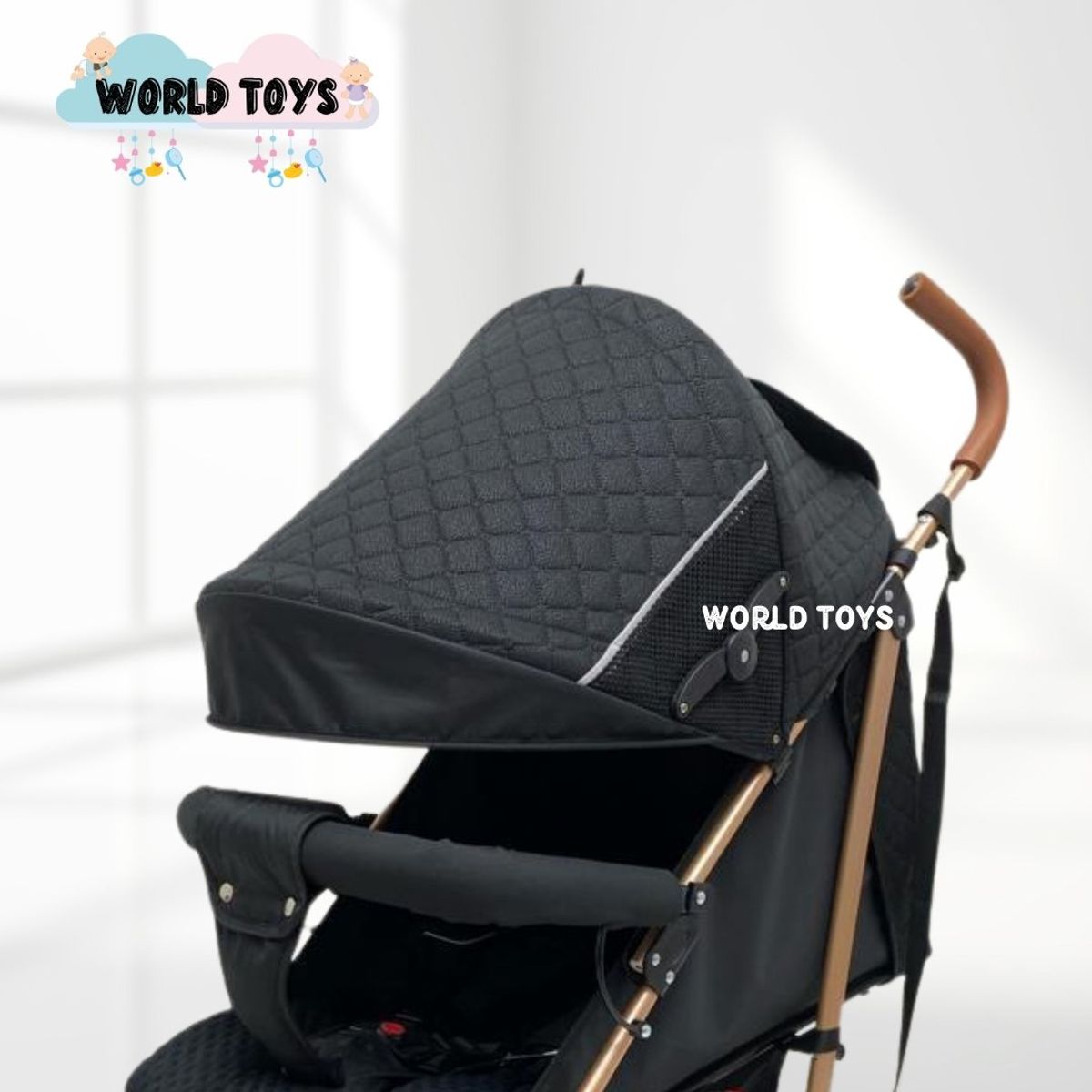 GENERICO - Coche Bastón «OLIVE GOLD» Edición Limitada Black