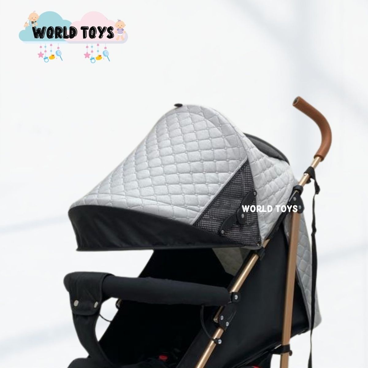 GENERICO - Coche Bastón «OLIVE GOLD» Edición Limitada Gray