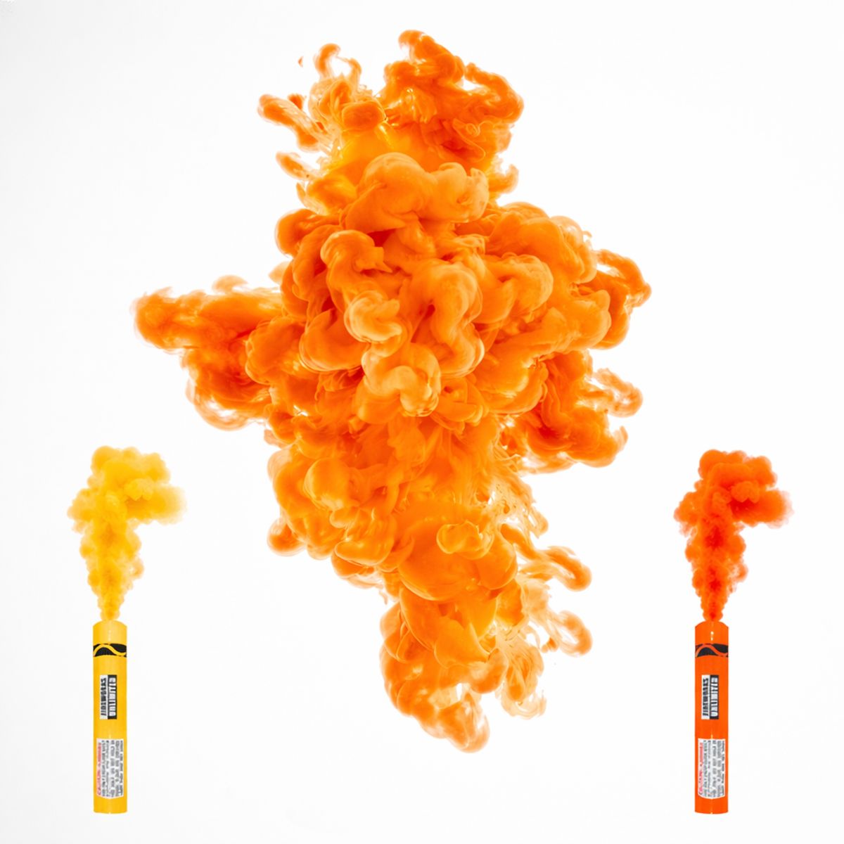 GENERICO - Humo De Color 12 Cm(Encendido C/ Mecha) set x 2