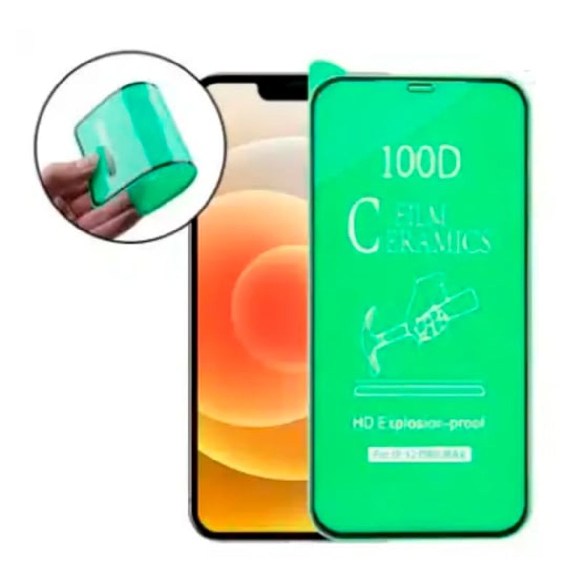 GENERICO - Funda SPIGEN Zero para iPhone 15 Plus Blanco + Mica Cerámica Clear