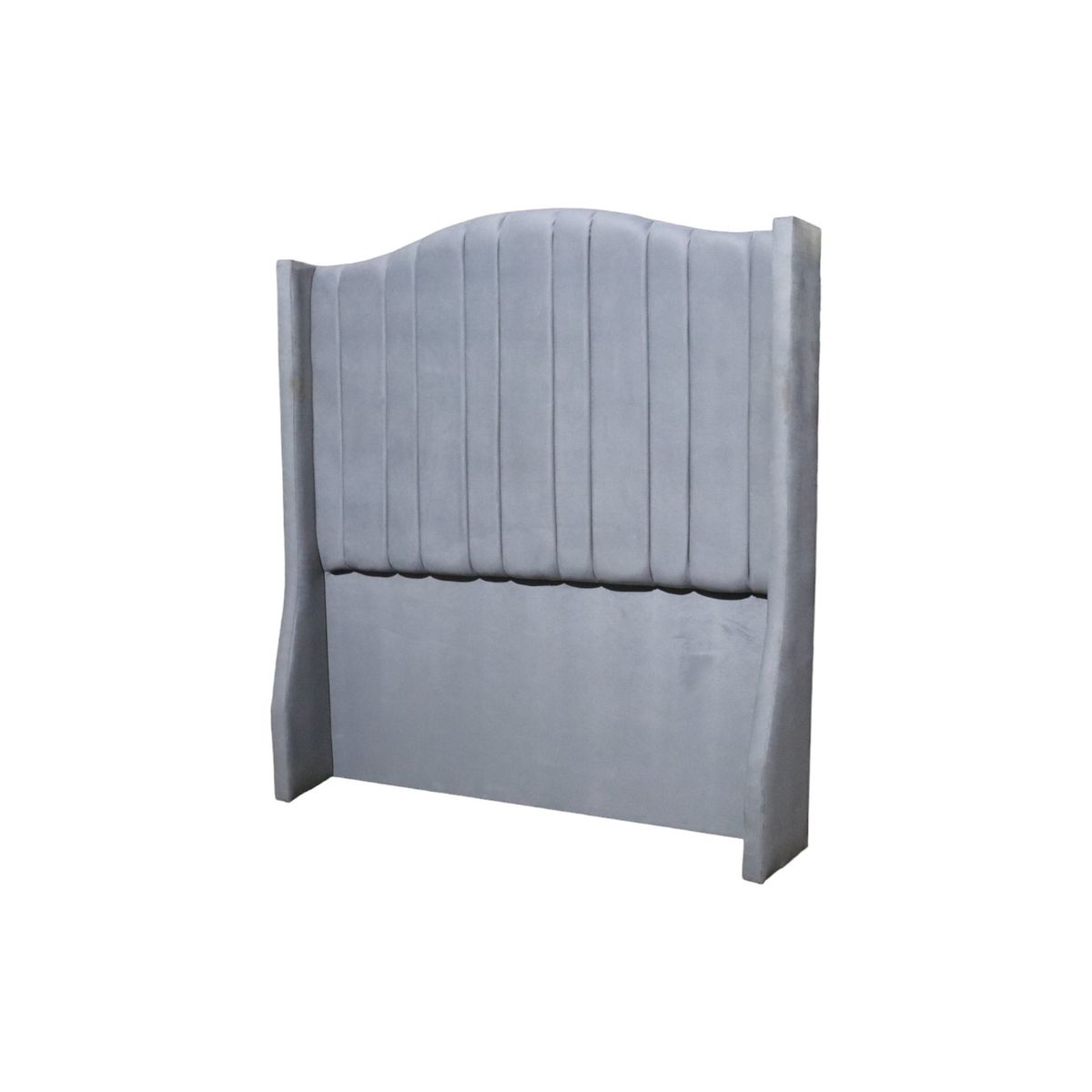 MUEBLES MACRUMO - Cabecera Alta Berlín de 2 Plz - Color Gris claro