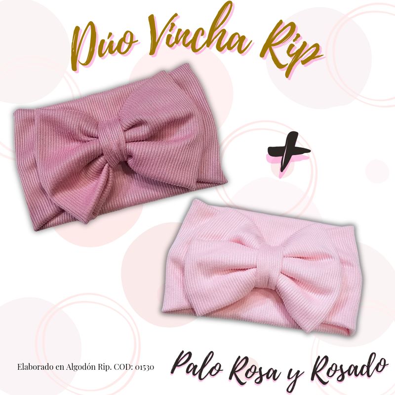 GENERICO - Vincha para bebe  Pack por 2