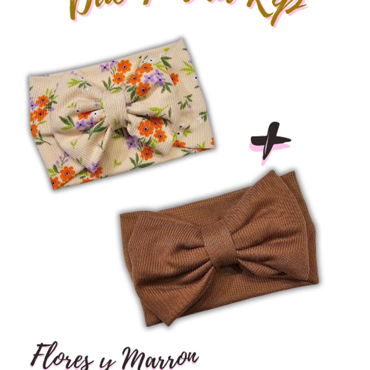 GENERICO - Vincha para bebe  Pack por 2