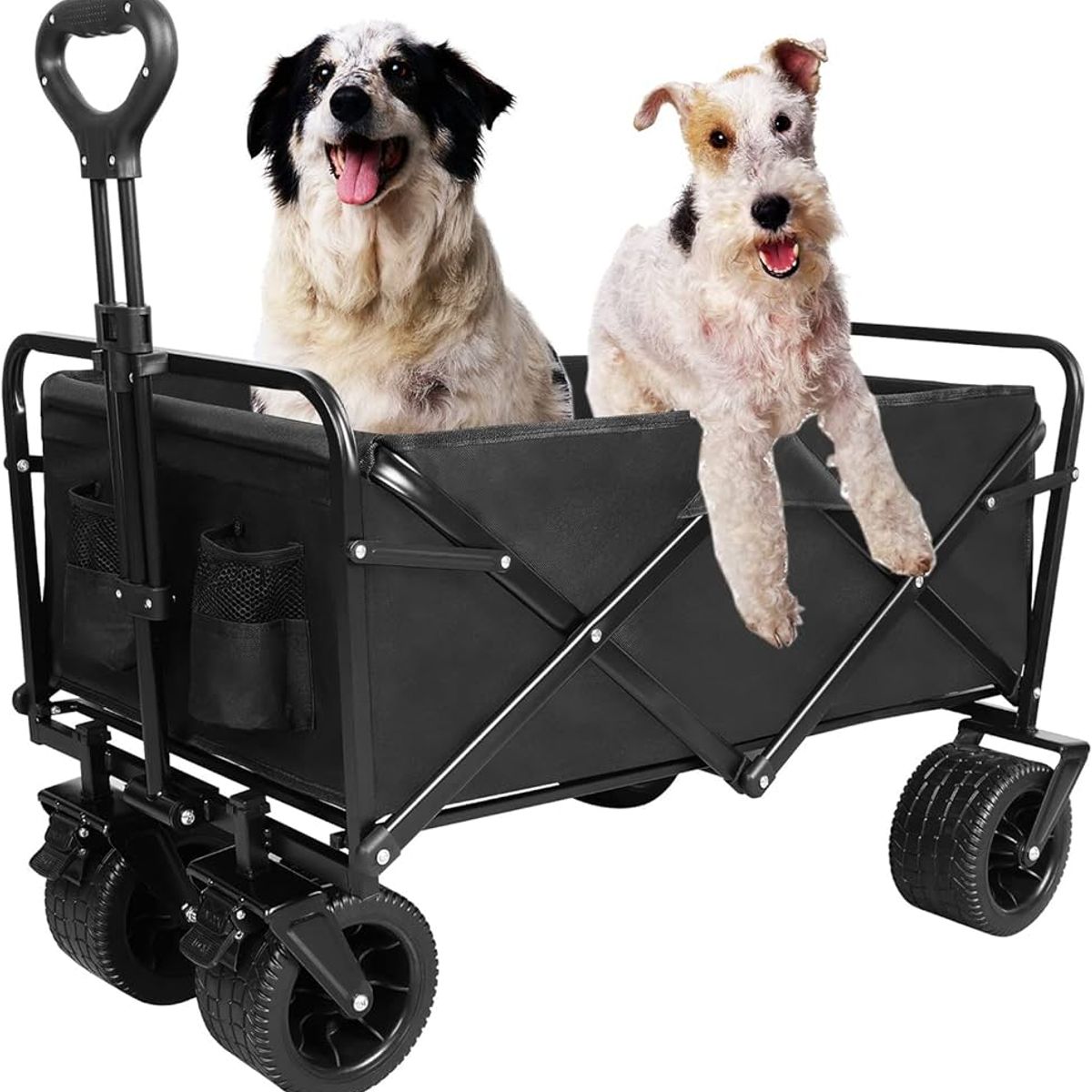 GENERICO - Carrito de Carga Plegable Todo Terreno  Multiusos Con Asa