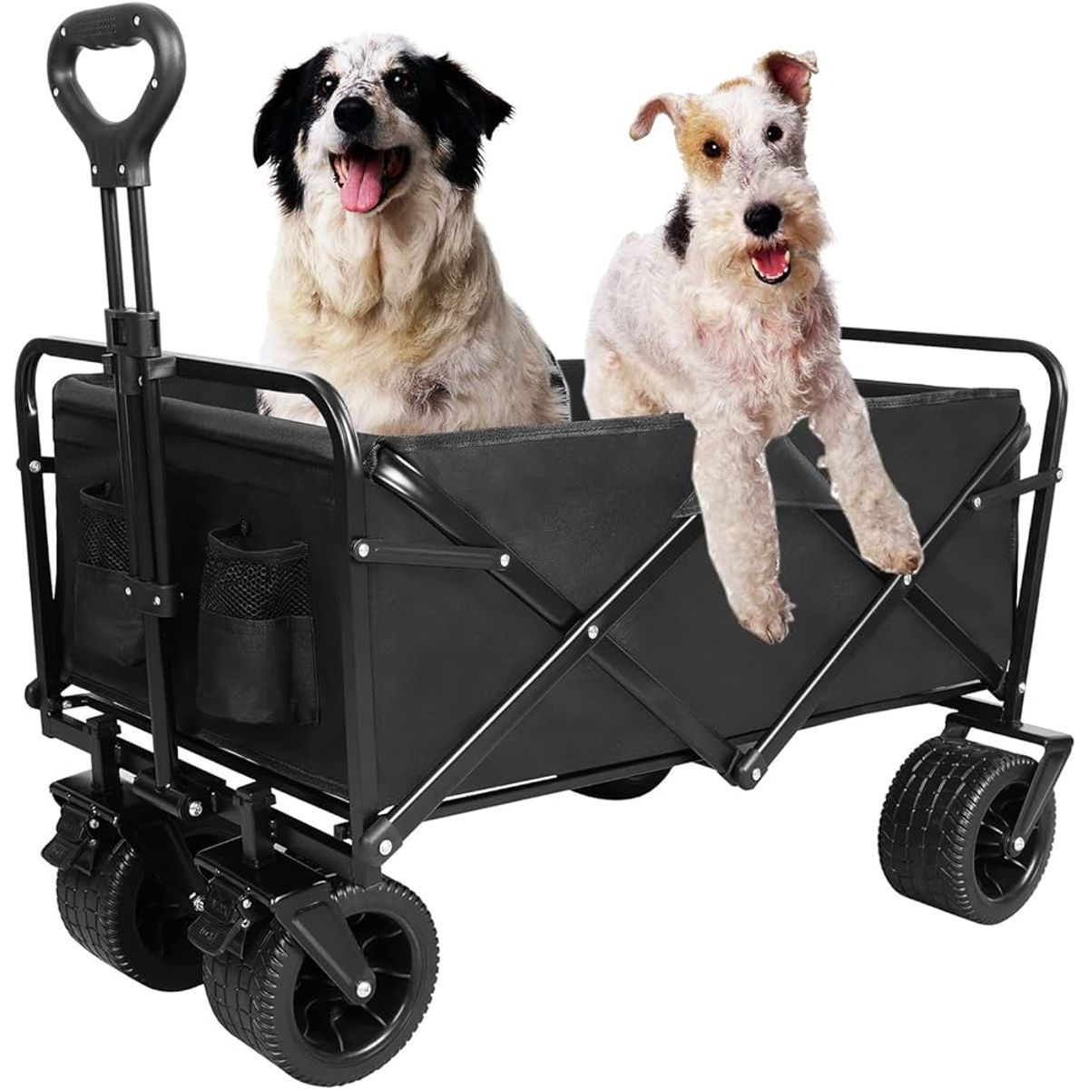 GENERICO - Carrito de Carga Plegable Todo Terreno  Multiusos Con Asa