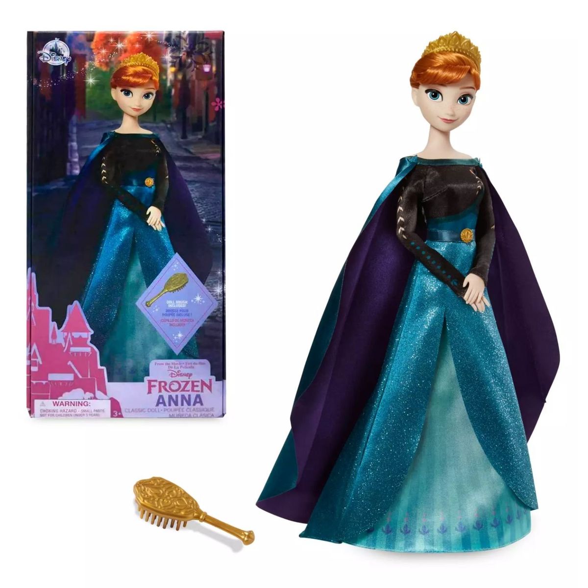 DISNEY - Muñeca Princesa Anna Frozen 28 cm