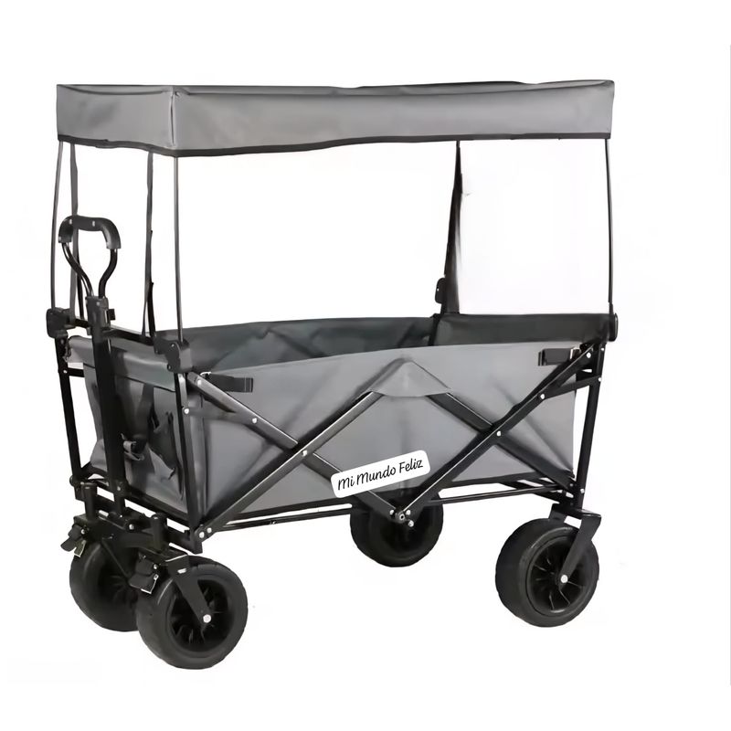 GENERICO - Carrito Carro de Carga Plegable LLanton XL Guiador GRIS