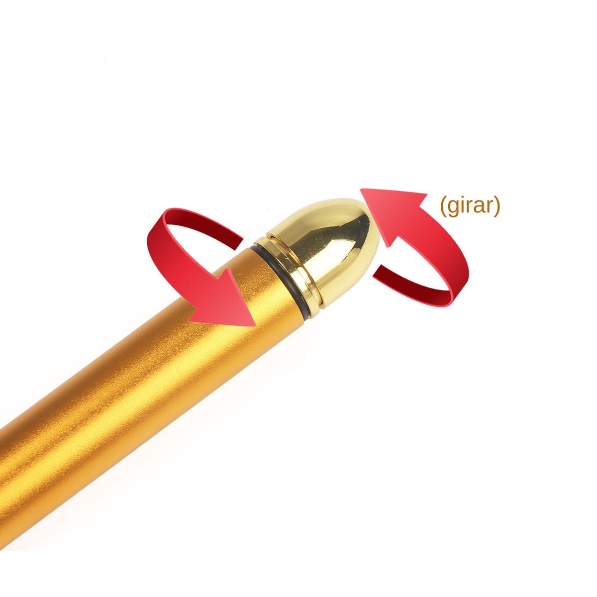 ROHS - Masajeador de belleza facial en forma T vibración