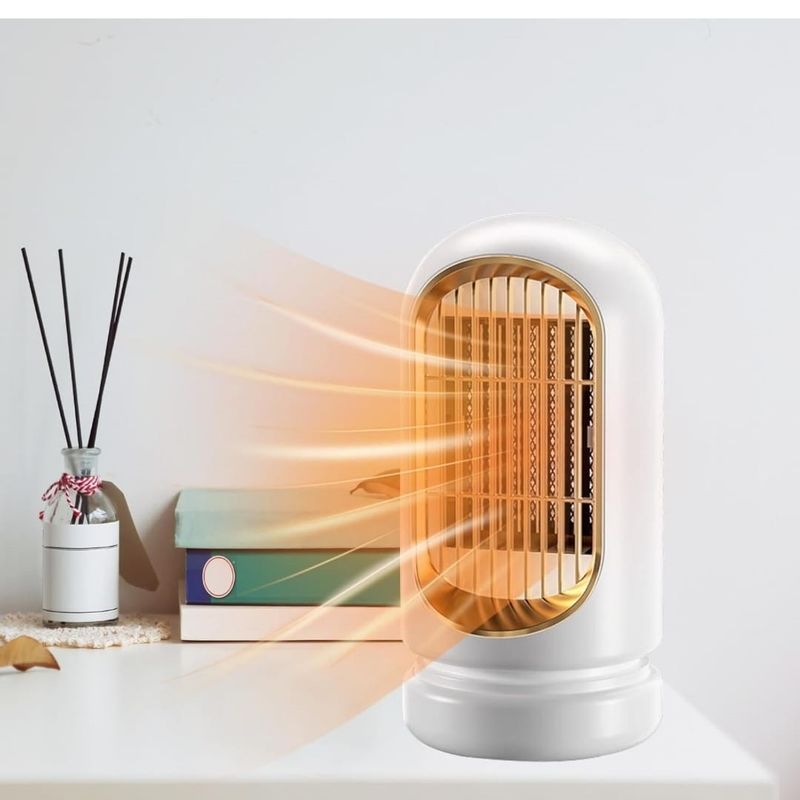 GENERICO - Calentador Eléctrico Para Mesa Escritorio