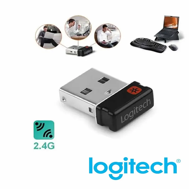 LOGITECH - RECEPTOR USB UNIFYING INALAMBRICO LOGITECH CONECTA HASTA 6